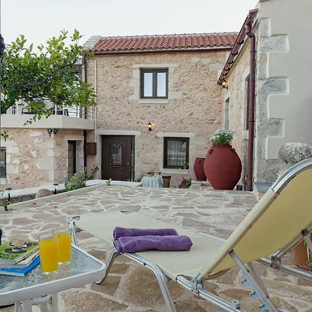 Smaragda Stone Villa Vamos Exterior photo
